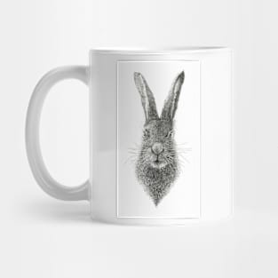 the serious hare Mug